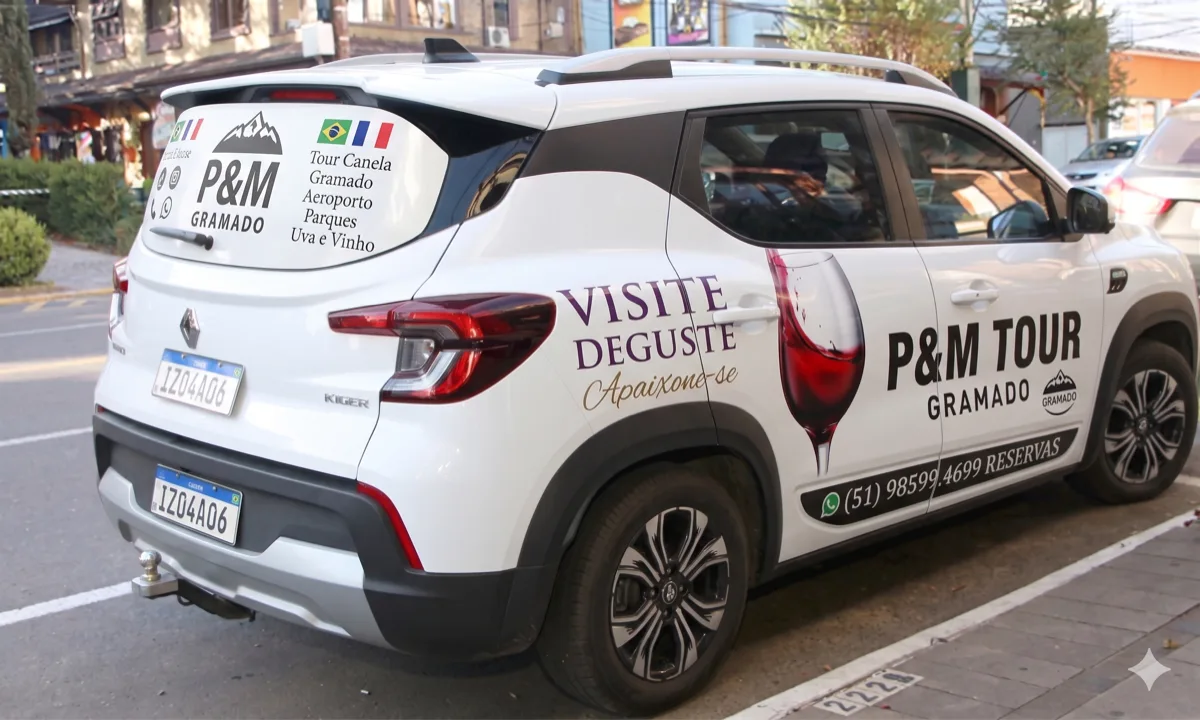 Carro privativo da P&M